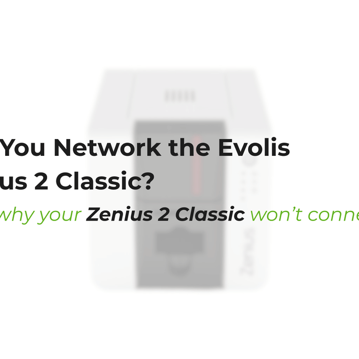Can You Network the Evolis Zenius 2 Classic? | POS Hardware