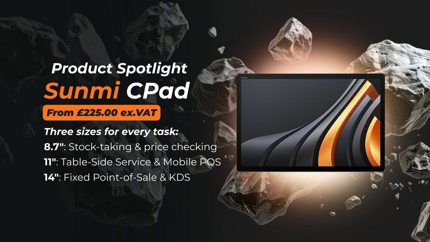 SUNMI CPad: The New Standard for UK Commercial Tablets