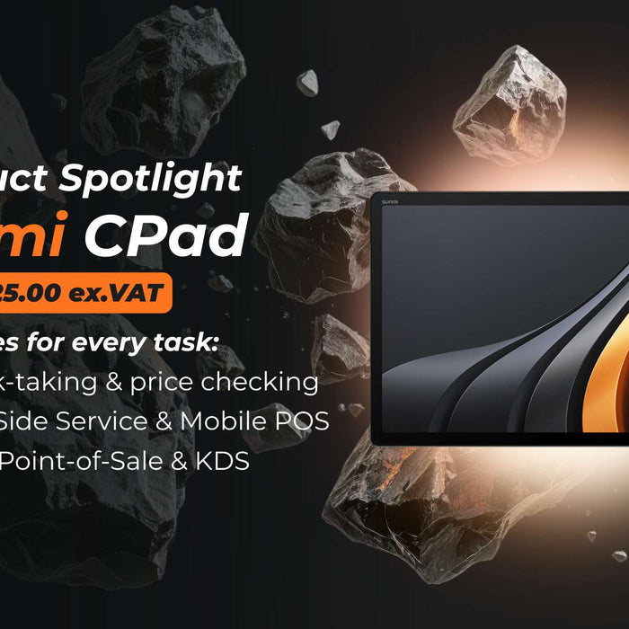 SUNMI CPad: The New Standard for UK Commercial Tablets