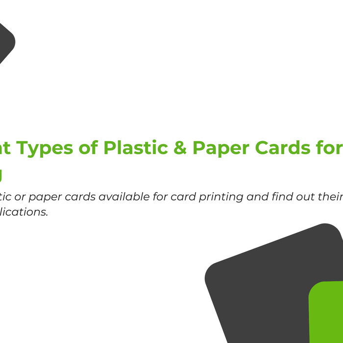 Choose the Right Plastic Card: PVC, Smart, Magstripe & More