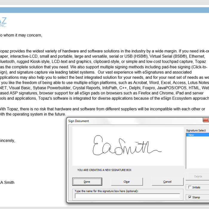 Digital Signatures in 2026: Topaz T-LBK460 vs. T-S460-HSB-R