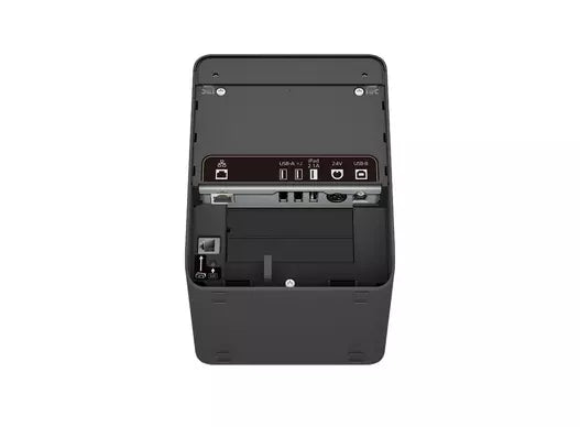 Epson TM-L100 Thermal Label Printer – Linerless, 170mm/s High Speed, USB/Ethernet/Serial, Black