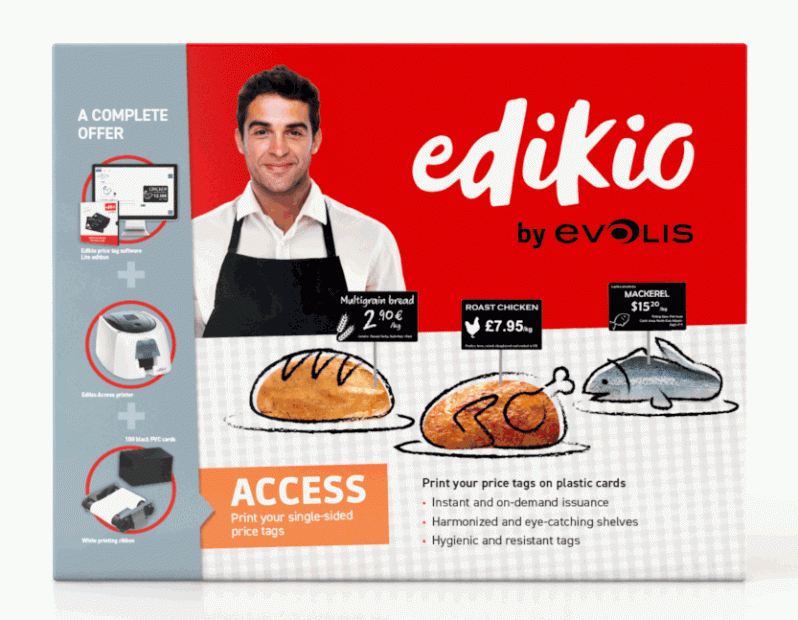 Edikio Access Guest Solution | All-in-One Buffet Labelling System
