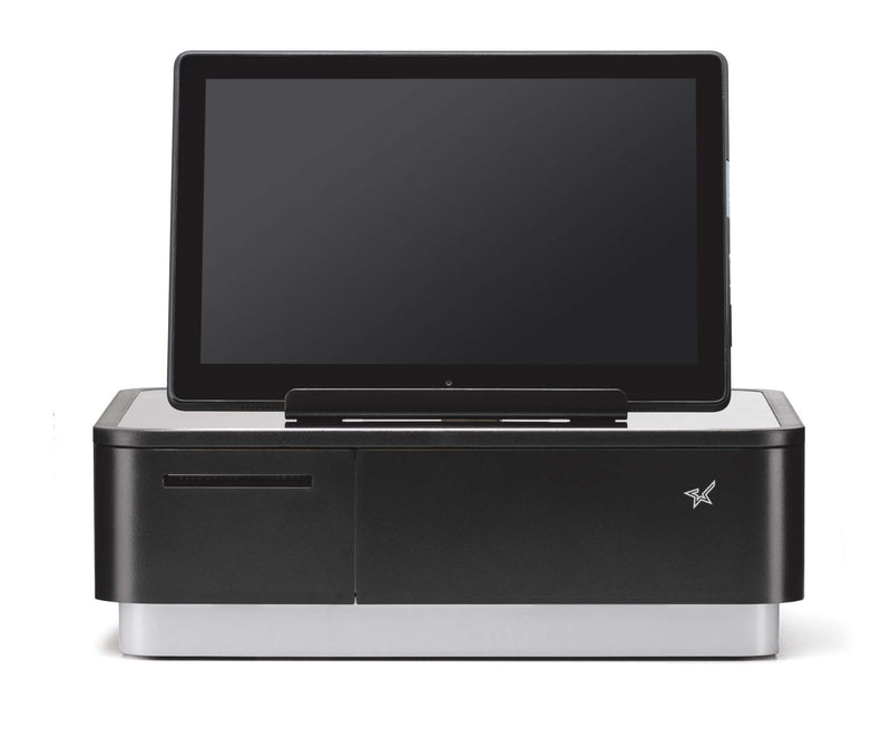 Star mPOP Integrated Compact Cash Drawer with 58mm Thermal Printer, Auto Cutter & Tablet Stand