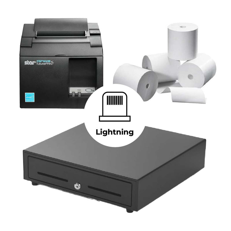 Complete iPad Direct-Connect POS Starter Kit - TSP143IIIU