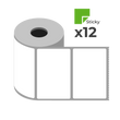 101mm x 152mm Direct Thermal Dispatch Labels | 475 Per Roll (Box of 12 Rolls)