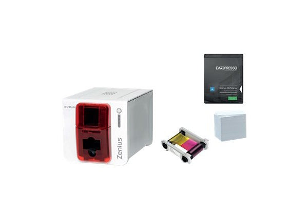Evolis Zenius GO Pack | Compact All-in-One ID Solution