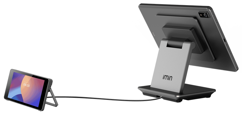 iMin Secondary Customer-Facing Display for the iMin Falcon 2 POS Terminal