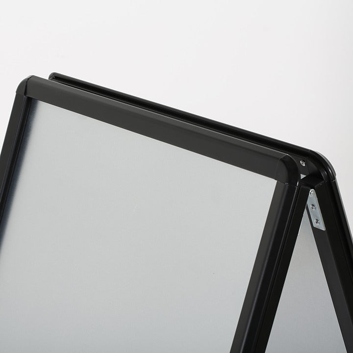 Professional Outdoor A-Board Sign | A1 & A2 Sizes | Black & Silver