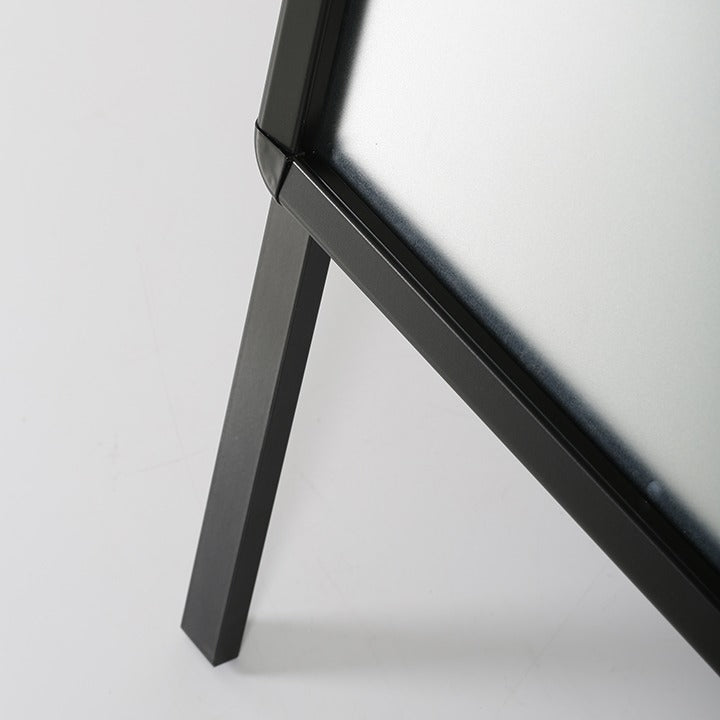 Professional Outdoor A-Board Sign | A1 & A2 Sizes | Black & Silver