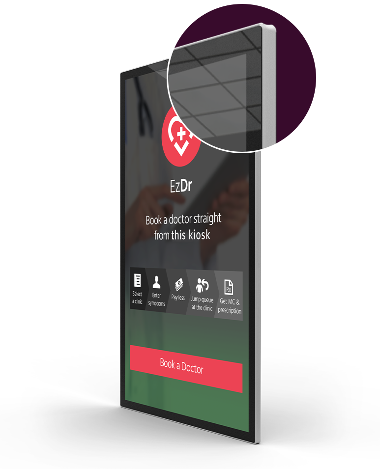 Allsee Android PCAP Touch Screens | AO Series (22"–55")