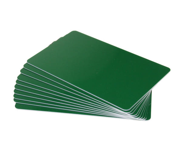 Dyestar Premium Forest Green 760 Micron Cards with Coloured Core (Pack of 100) [C-A7-FG]