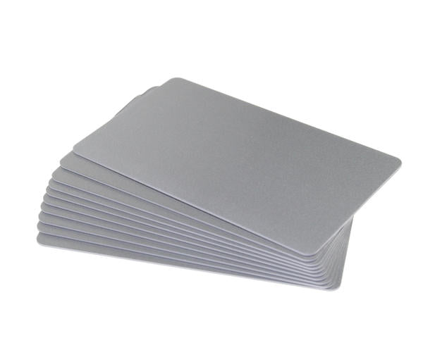 Dyestar Premium Silver 760 Micron Cards with Coloured Core (Pack of 100) [C-A7-SI]