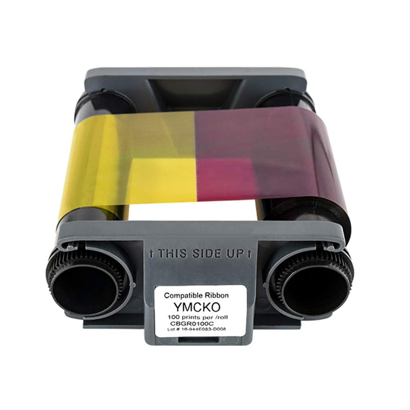 Evolis CBRG0100C YMCKO Colour Ribbon – 100 Prints – For Badgy100 & Badgy200 Printers