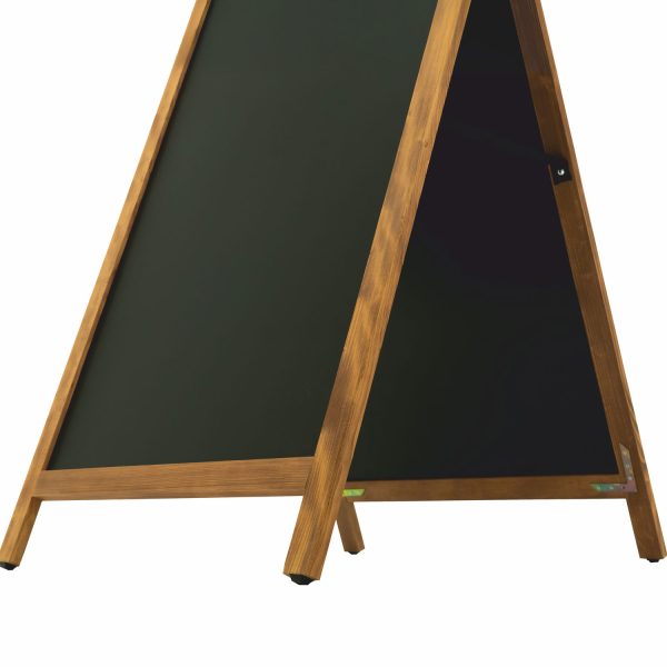 Classic Wooden A-Frame Chalkboard