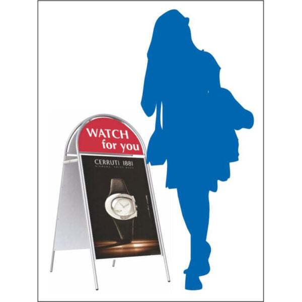 A1 Booster A-Board: Permanent Branding + Easy Updates