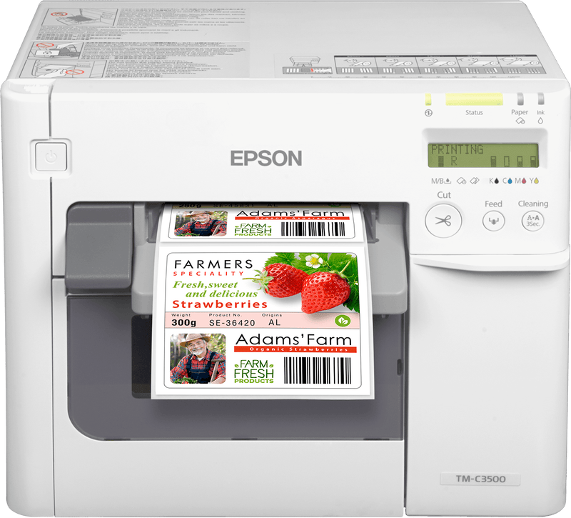 Epson ColorWorks TM-C3500 Desktop Label Printer