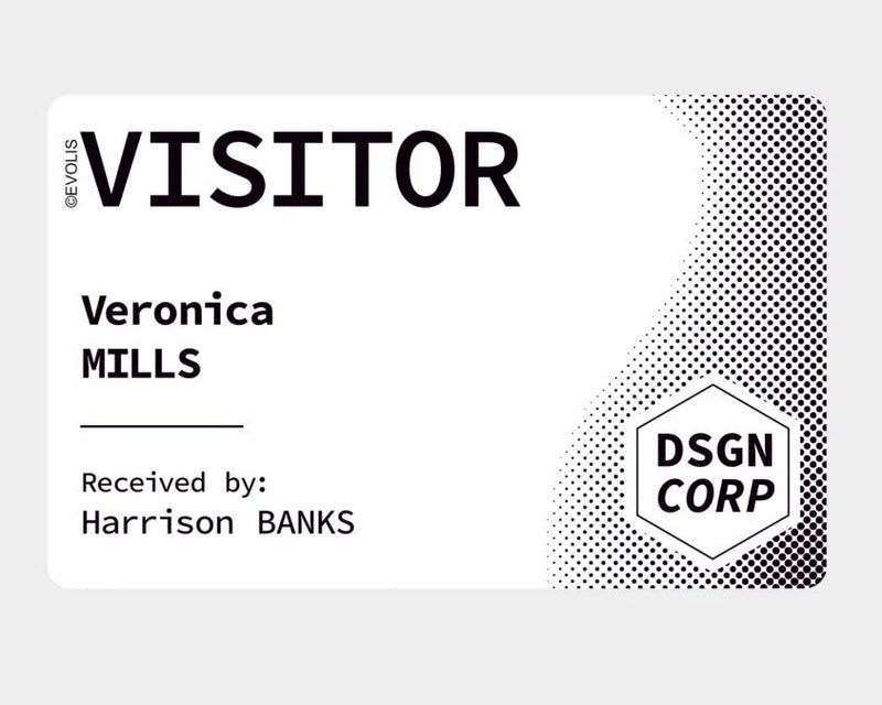 Evolis C2501 Blank White Paper Cards (Pack of 500) | Eco-Friendly Alternative for Badgy, Zenius & Primacy