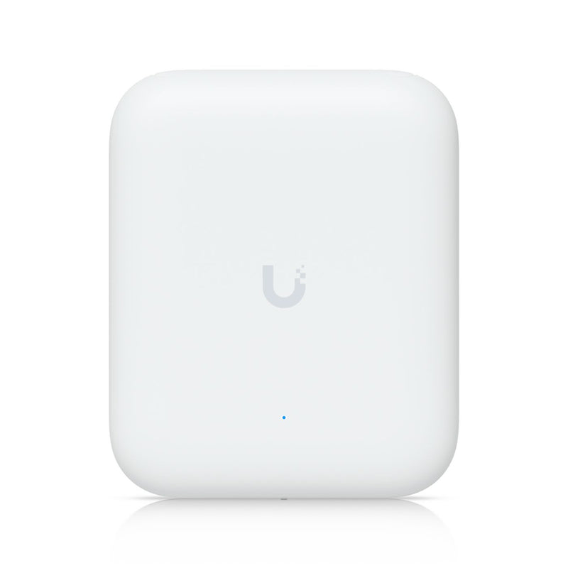 Ubiquiti WiFi 7, 4 spatial streams, 2.5 GbE RJ45 port, PoE+, 19W, IPX6, UV-stabilized polycarbonate, aluminum alloy, white