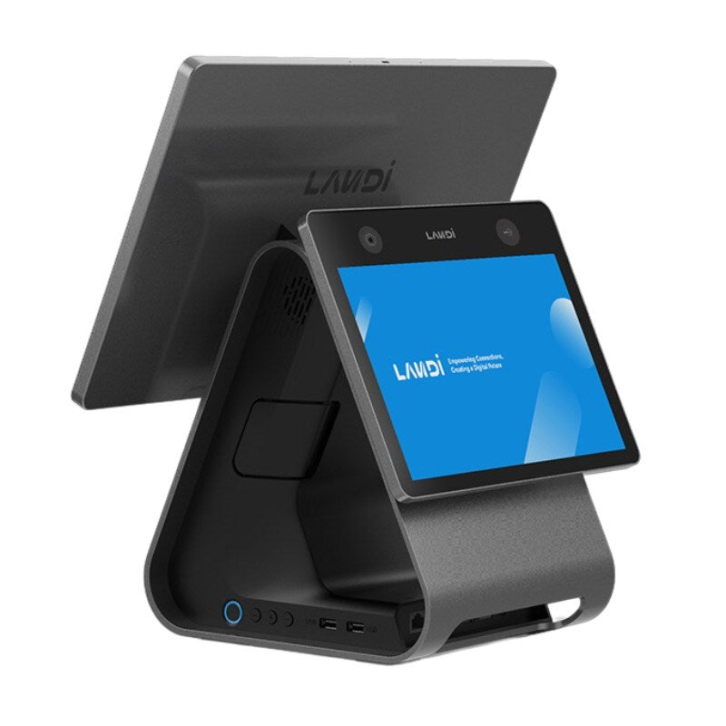 LANDI C20 Pro 15.6" POS Terminal | Android 13 POS with Integrated 80mm Printer