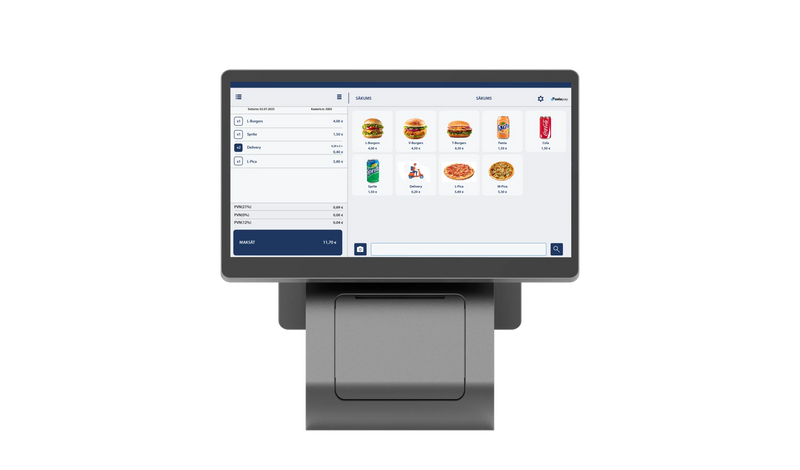 LANDI C20 Pro 15.6" POS Terminal | Android 13 POS with Integrated 80mm Printer