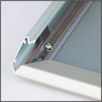 Lockable Silver Snap Frames (32mm Mitred)