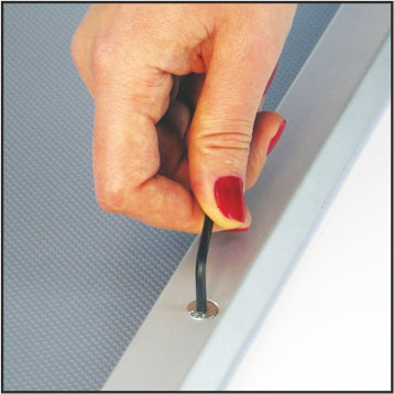 Lockable Silver Snap Frames (32mm Mitred)