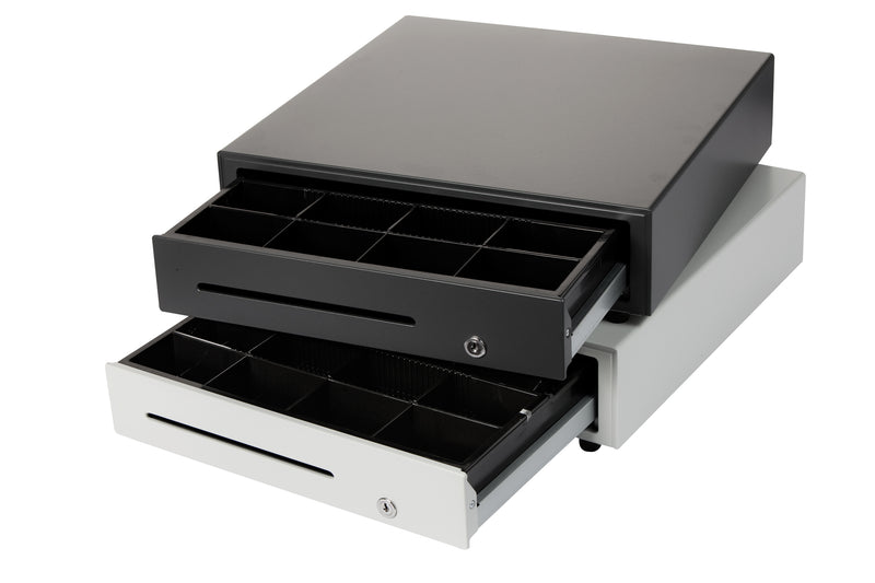 Metapace K-1 Robust EPOS Cash Drawer - 410mm, 6 Bill / 8 Coin, Standard 24V