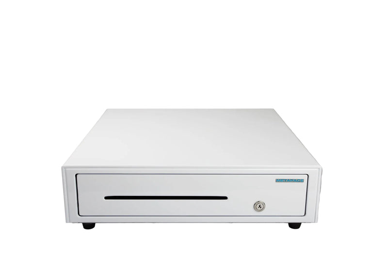 Metapace K-1 Robust EPOS Cash Drawer - 410mm, 6 Bill / 8 Coin, Standard 24V
