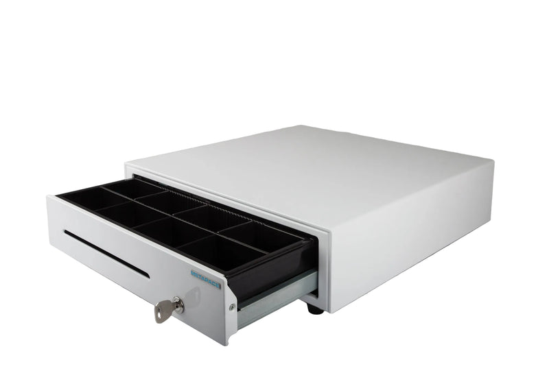 Metapace K-1 Robust EPOS Cash Drawer - 410mm, 6 Bill / 8 Coin, Standard 24V