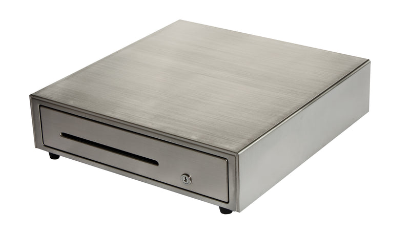 Metapace K-1 Robust EPOS Cash Drawer - 410mm, 6 Bill / 8 Coin, Standard 24V