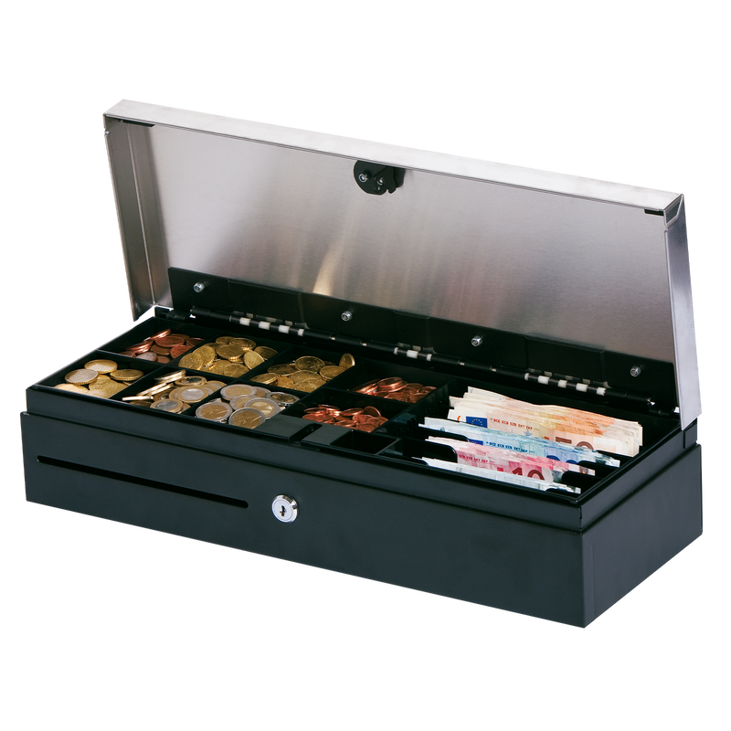 Metapace K-3 Heavy-Duty Flip Top Cash Drawer
