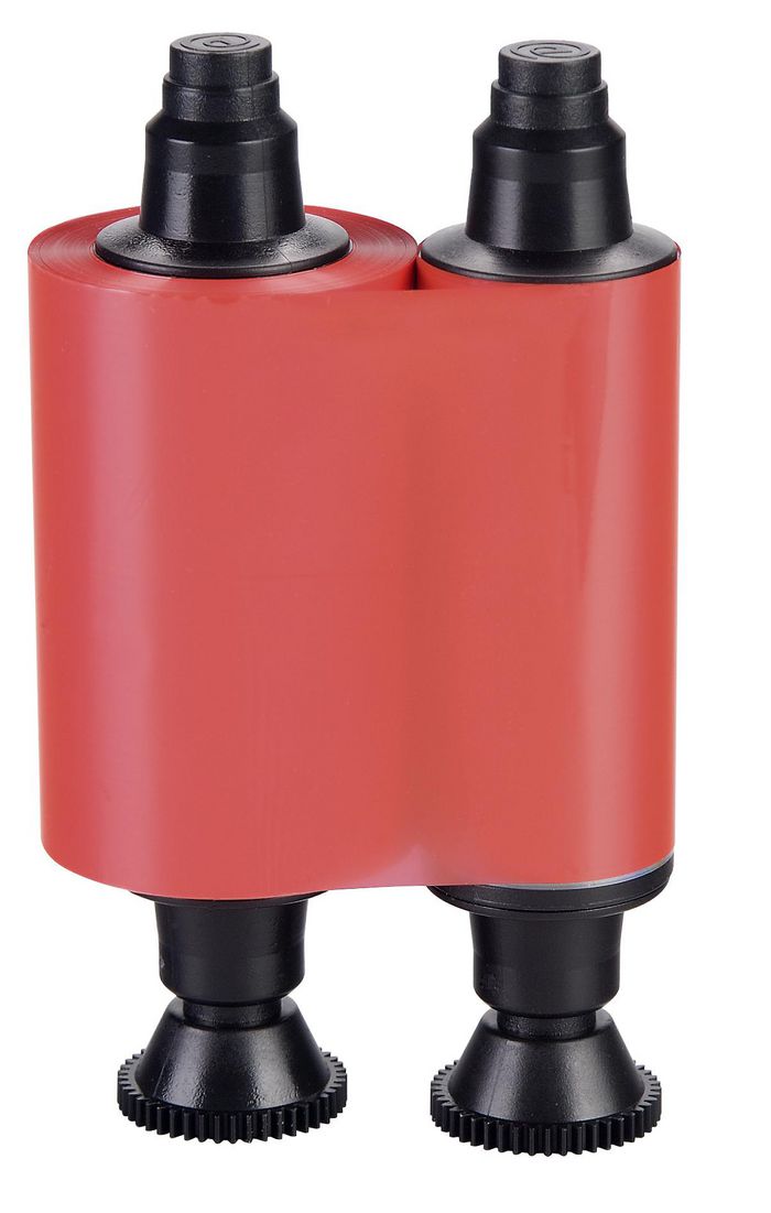 Evolis R2013 Red Monochrome Ribbon – 1,000 Prints – For Pebble, Dualys & Quantum Printers