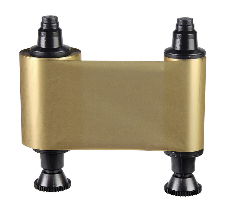 Evolis RCT016NAA Metallic Gold Monochrome Ribbon – 1,000 Prints – For Zenius & Primacy Printers