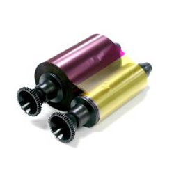 Evolis R3013 Half-Panel YMCKO Colour Ribbon – 400 Prints – For Pebble, Dualys & Quantum Printers