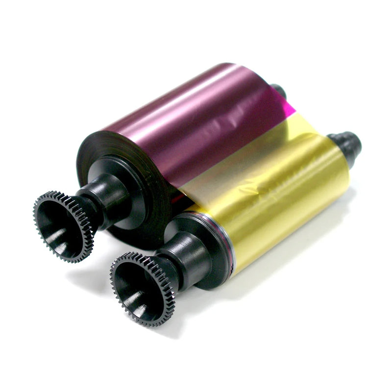Evolis R3314 YMCKO-K Colour Ribbon – 200 Prints – For Dualys & Quantum Dual-Sided Printers