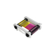Evolis R5H204E100 Half-Panel YMCKO Colour Ribbon | 400 Prints