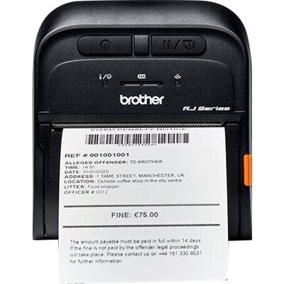 Brother RJ-3035B Professional Mobile Receipt & Label Printer