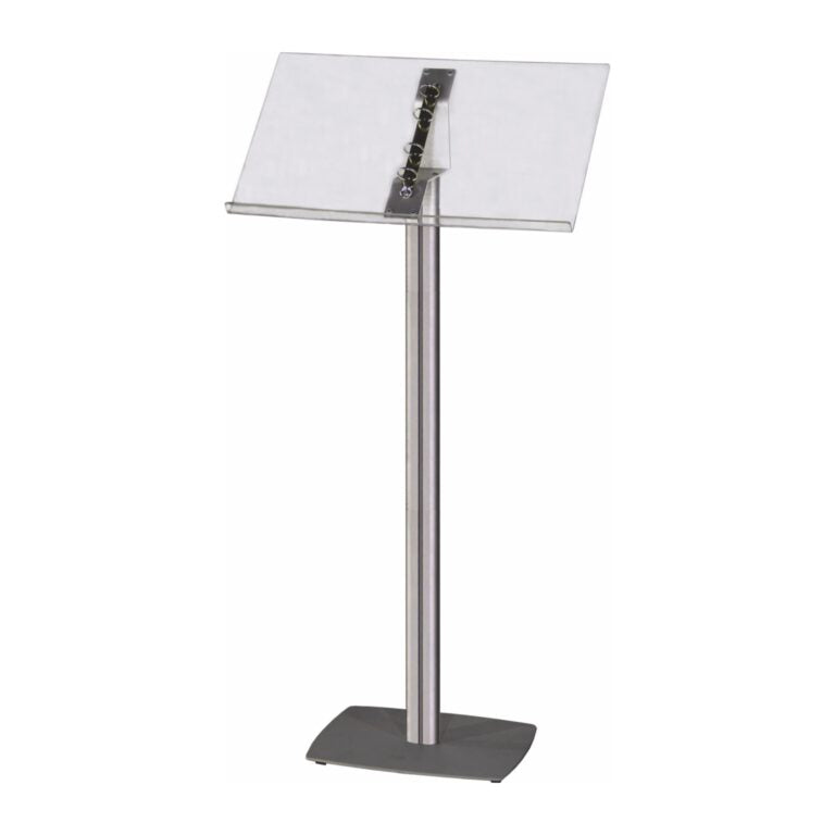 2 x A4 Acrylic Top Lectern & Information Stand