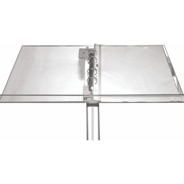 2 x A4 Acrylic Top Lectern & Information Stand