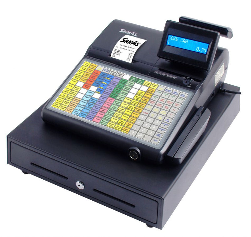 SAM4S ER-920 Electronic Cash Register Flat Keyboard Till