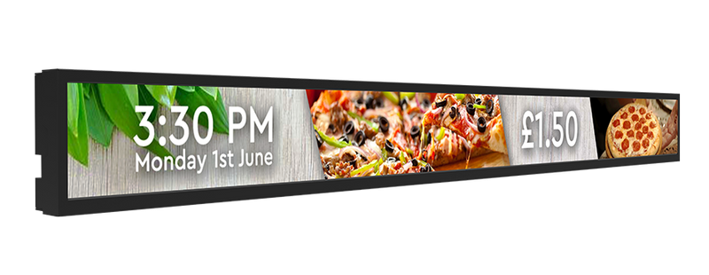 Allsee SE23B 23" Vibrant LCD Shelf-Edge Display