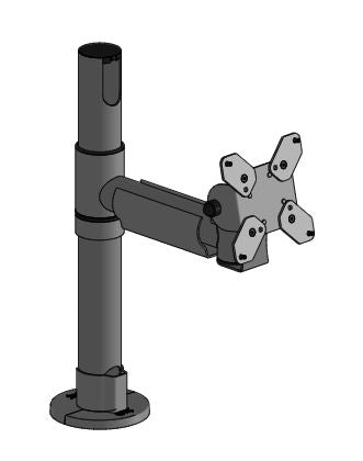 SpacePole Essentials SPV1104-02 | Screen Mount with 200mm Swing Arm