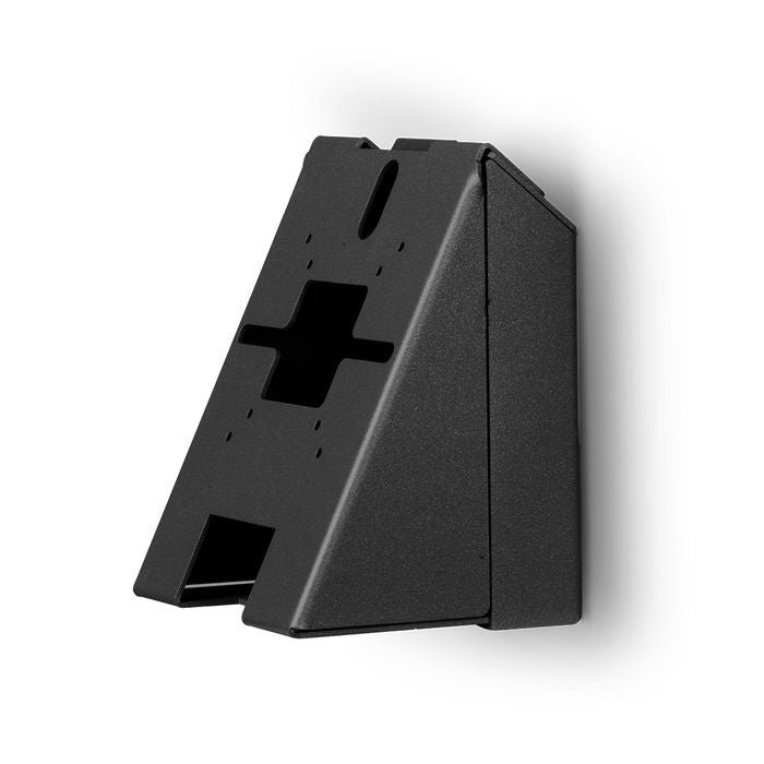 SpacePole Essentials SPV1108-02 | Angled VESA Wall Mount with Power Supply Compartment
