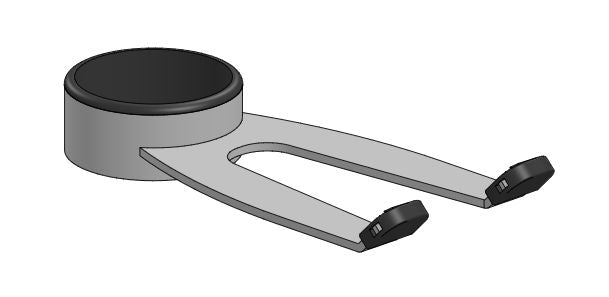 SpacePole Essentials SPV3602-02 | Universal Handheld Scanner Mount