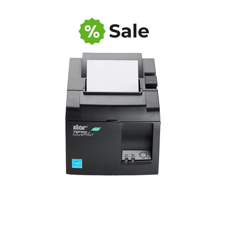 SALE- Star Micronics TSP143IIIU Thermal Receipt Printer (Charcoal Grey)(Open-Box)