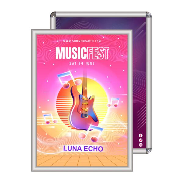 Standard Silver Snap Frames (32mm Mitred)