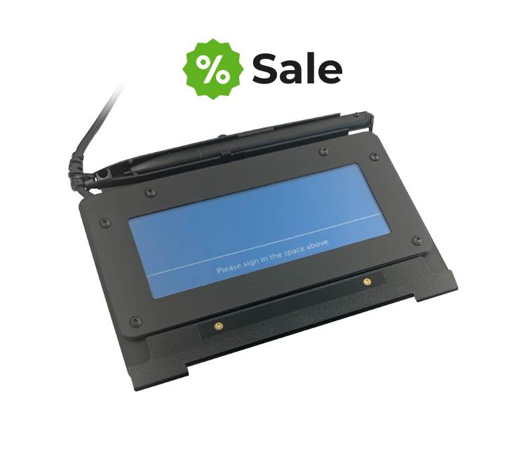 SALE - Topaz SigLite 1x5 LCD T-S461-HSB-R Signature Pad (Sealed, Brand-New)