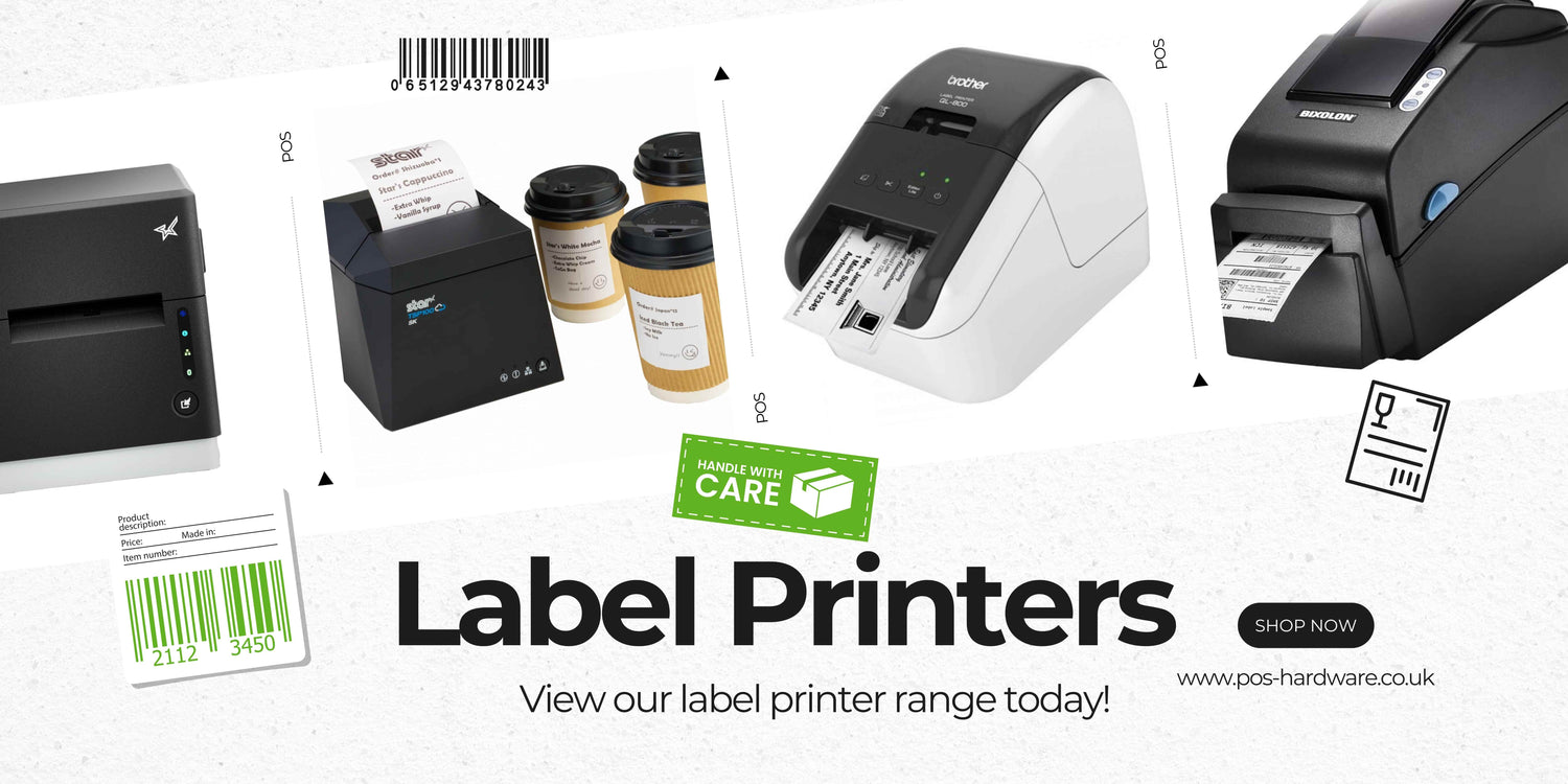 Professional Barcode & Label Printers UK | Shopify & Square Compatible
