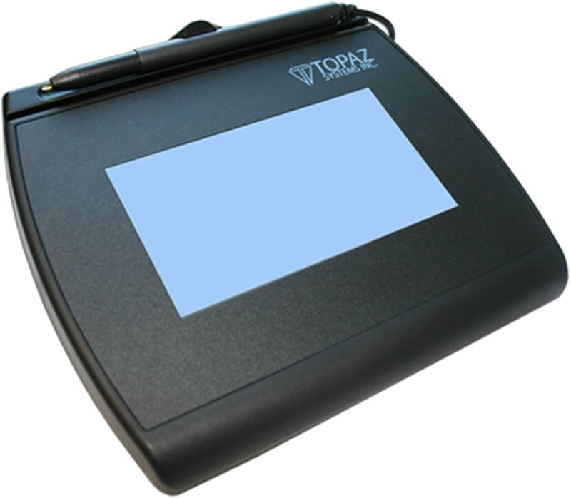 Topaz SignatureGem LCD 4x3 SE Dual Interface Signature Pad (T-LBK755-SE-BHSB-R)